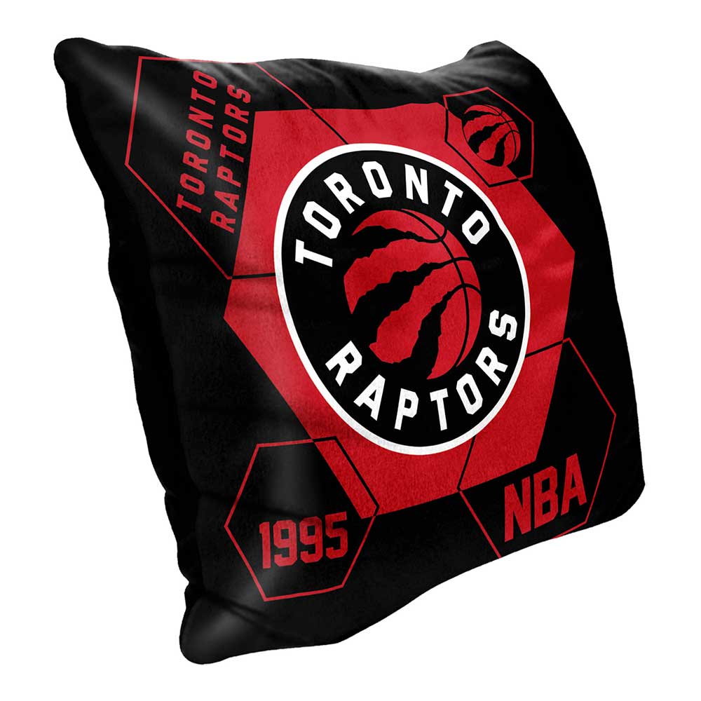 NBA Toronto Raptors Connector Velvet Reverse Pillow 16 x 16 Inches