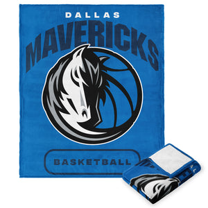 NBA Dallas Mavericks High Block Silk Touch Throw 50 x 60 Inches