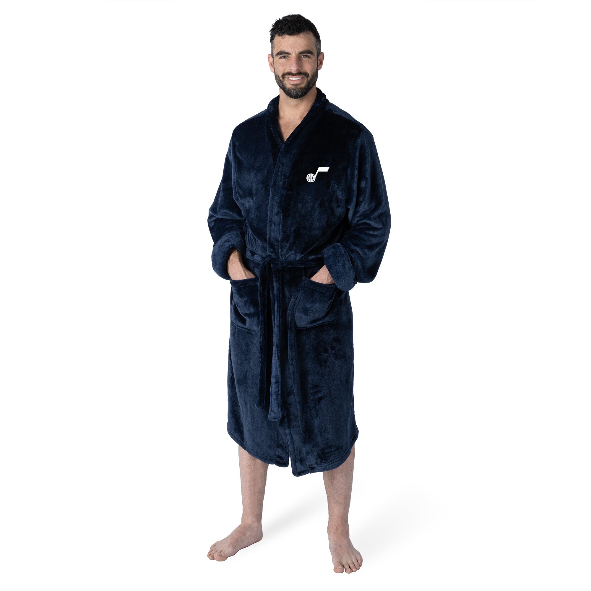 NBA Utah Jazz L/XL Silk Touch Robe 26 x 47 Inches