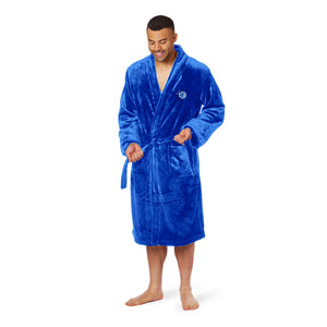 NBA Orlando Magic Blue Mens Sherpa Bathrobe Large/XLarge