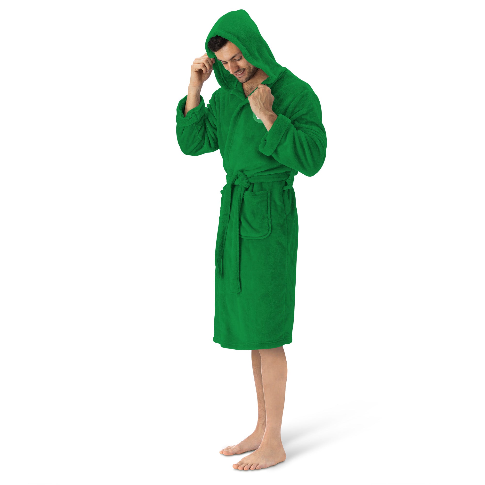 Boston Celtics NBA Hooded Silk Touch Robe 26x47 Inches