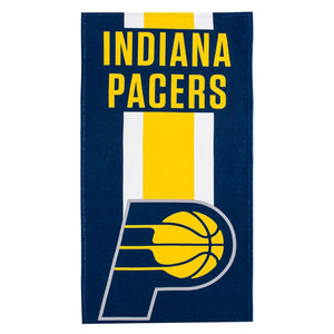 NBA Indiana Pacers Zone Read Beach Towel 30x60 inches