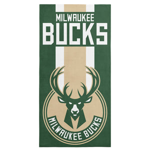 NBA Milwaukee Bucks Zone Read Beach Towel 30x60 inches