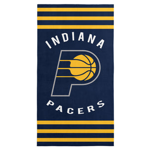 NBA Indiana Pacers Stripes Beach Towel 30x60 inches