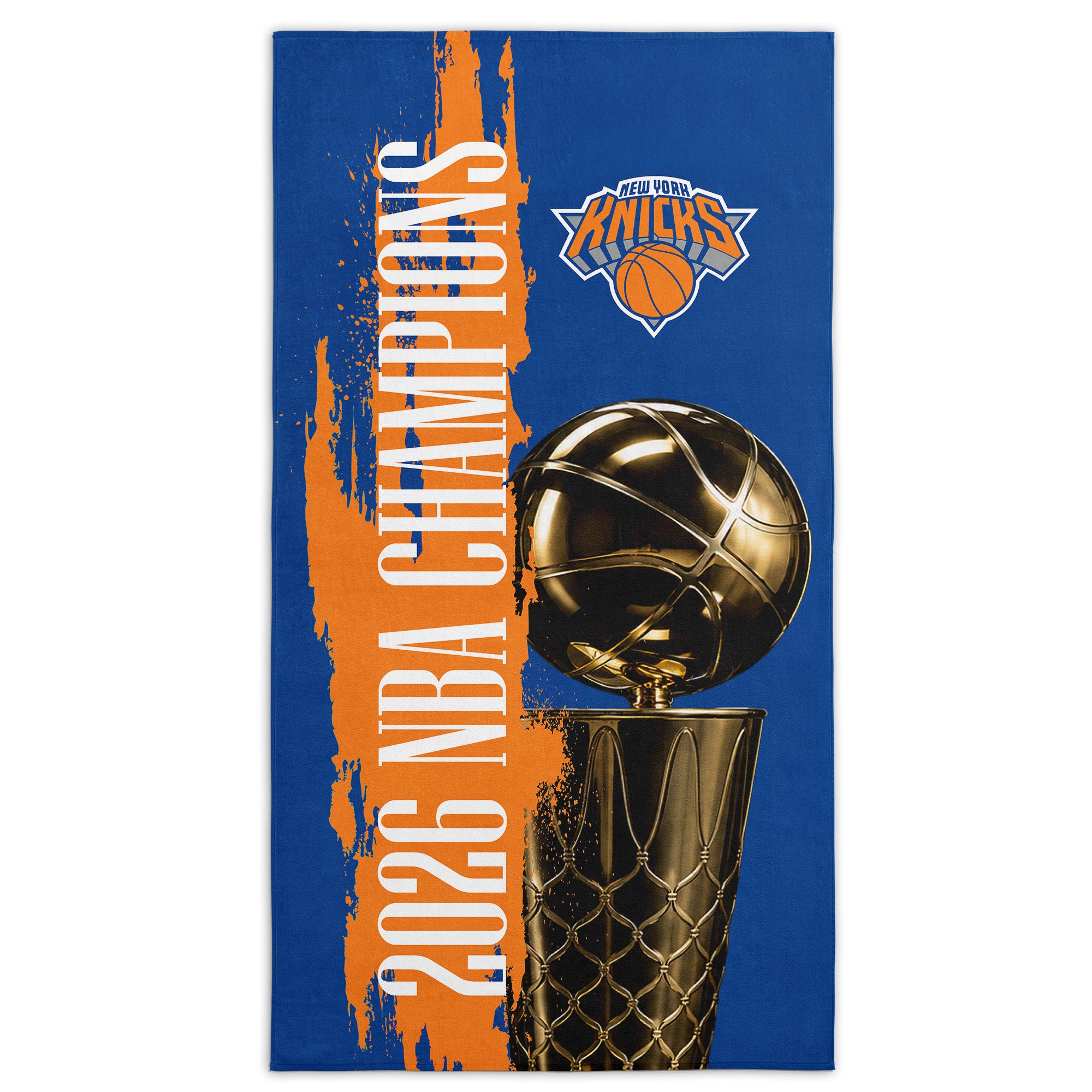 New York Knicks 2026 NBA Champions Exalted Beach Towel 30x60 inches