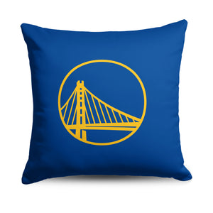 NBA Golden State Warriors Double Down  Throw Pillow 18 x 18 Inches