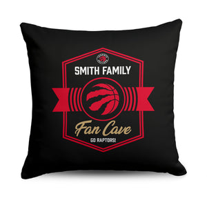 NBA Toronto Raptors Dominion Personalized Throw Pillow 18Ã—18 Inches