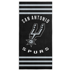 NBA San Antonio Spurs Stripes Beach Towel 30Ã—60 Inches
