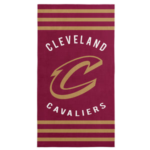 Cleveland Cavaliers NBA Stripes Beach Towel 30 x 60 inches