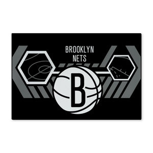 NBA Brooklyn Nets Agile Washable Rug 20 x 32 Inches