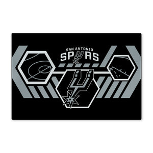 NBA San Antonio Spurs Agile Washable Rug 20 x 32 Inches