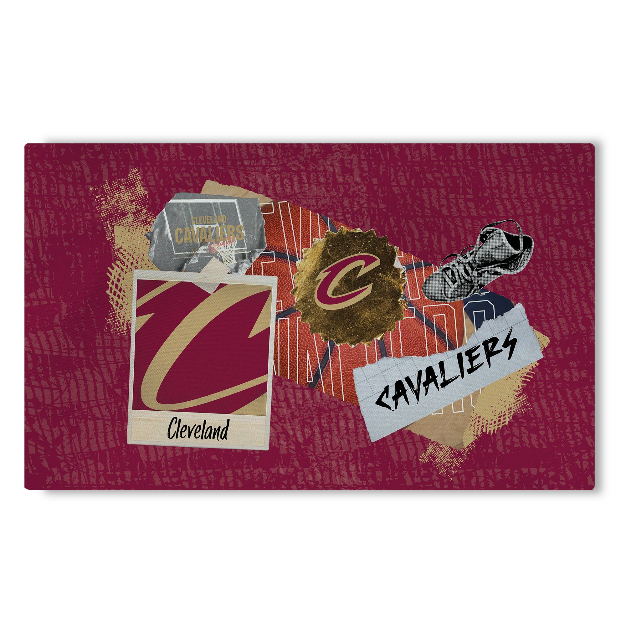 NBA Cleveland Cavaliers Display Washable Rug 32 x 62 Inches