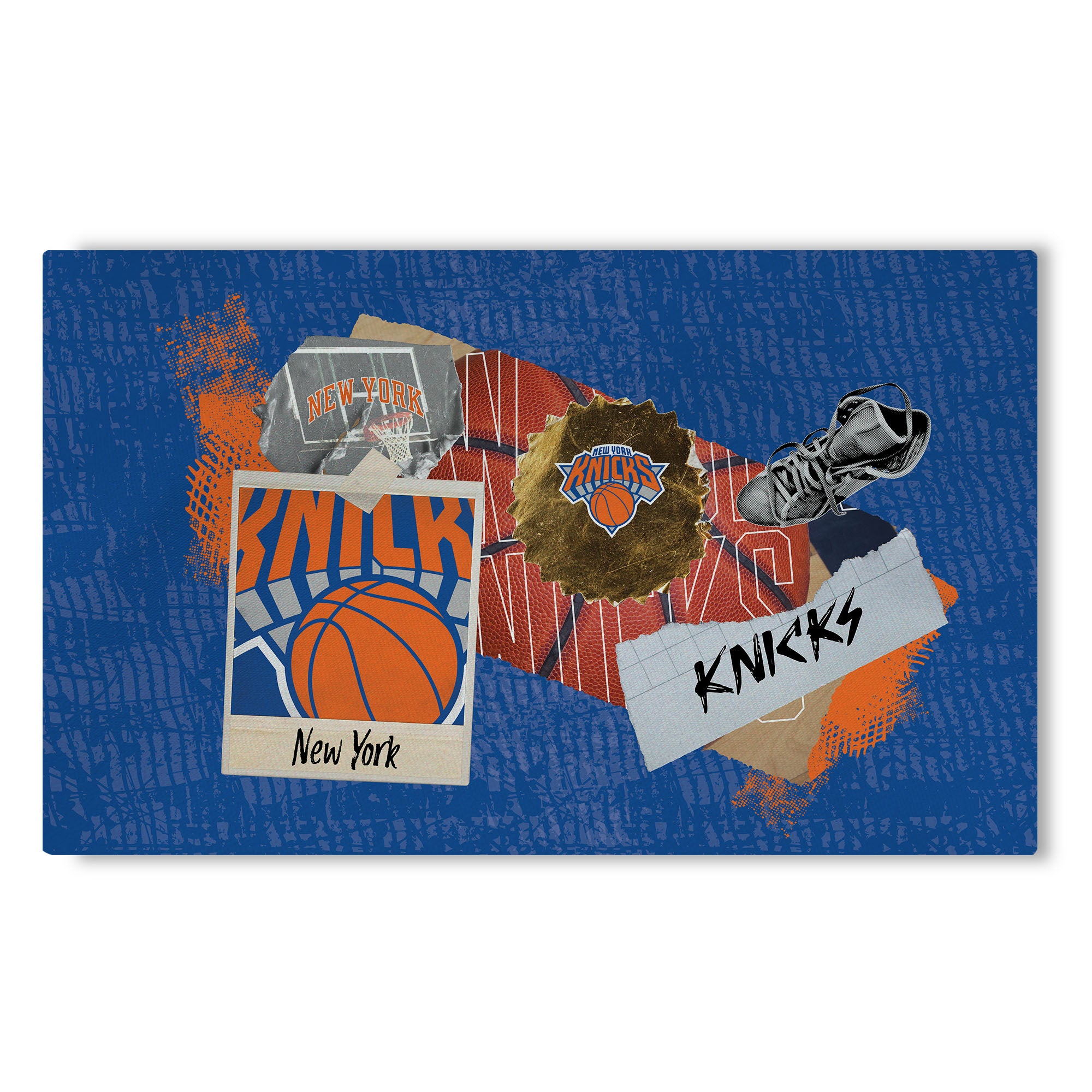 NBA New York Knicks Display Washable Rug 32 x 62 Inches