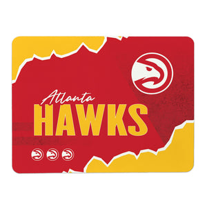 NBA Atlanta Hawks Torn Small Mat 15x20 inches