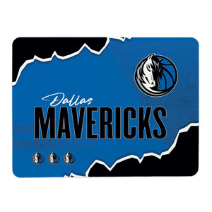 NBA Dallas Mavericks Torn Small Mat 15x20 inches