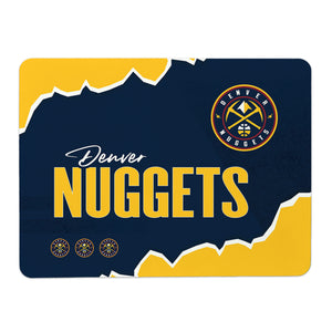 NBA Denver Nuggets Torn Small Mat 15x20 inches