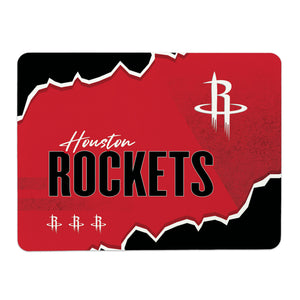 NBA Houston Rockets Torn Small Mat 15x20 inches