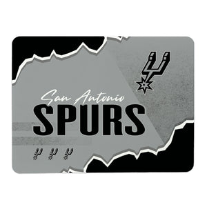 NBA San Antonio Spurs Torn Small Mat 15x20 inches