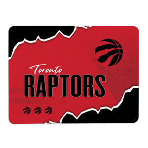 NBA Toronto Raptors Torn Small Mat 15x20 inches