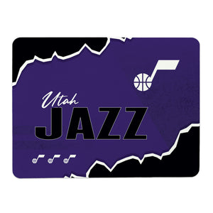 NBA Utah Jazz Torn Small Mat 15x20 inches