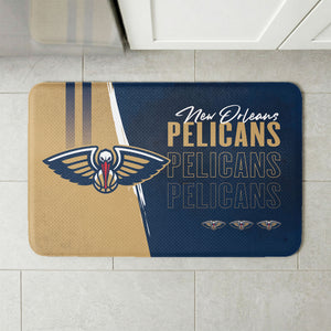 NBA New Orleans Pelicans Painterly Floor Mat 18×30 inches