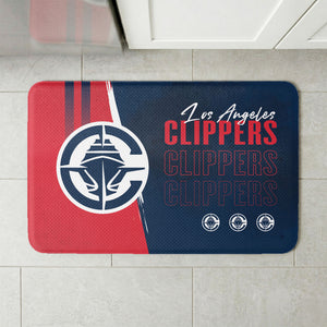 NBA Los Angeles Clippers Painterly Floor Mat 18×30 inches