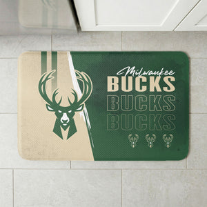 NBA Milwaukee Bucks Painterly Floor Mat 18×30 inches