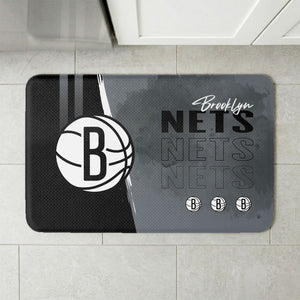 NBA Brooklyn Nets Painterly Floor Mat 18×30 inches