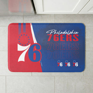 NBA Philadelphia 76ers Painterly Floor Mat 18×30 inches