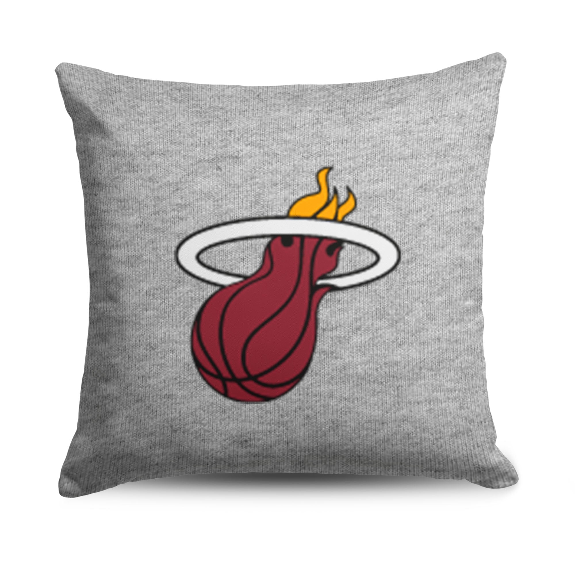 NBA Miami Heat Primary Sweatshirt PIllow 16 Inches