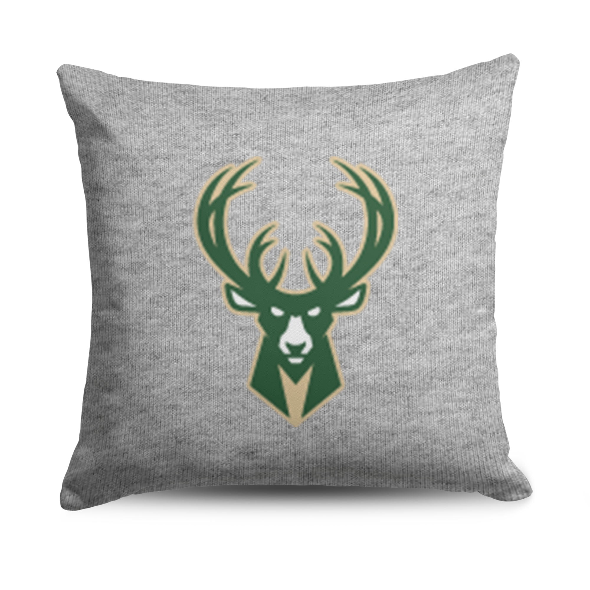 NBA Milwaukee Bucks Primary Sweatshirt PIllow 16 Inches