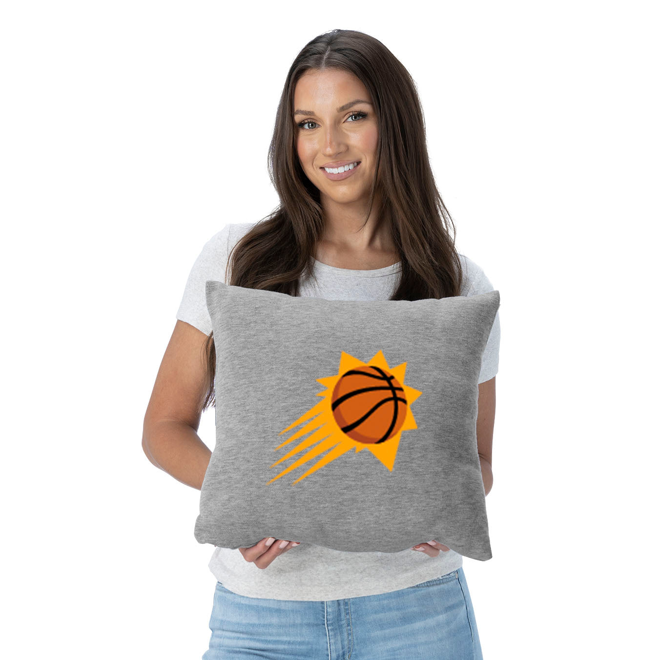 NBA Phoenix Suns Primary Sweatshirt Pillow 16 Inches