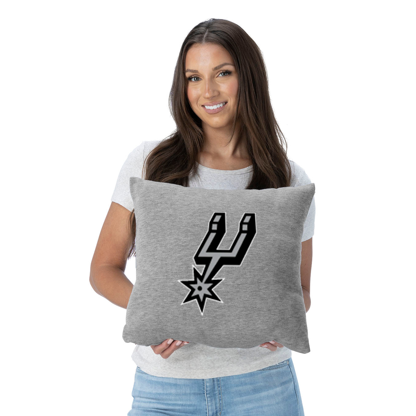 NBA San Antonio Spurs Primary Sweatshirt Pillow 16 Inches