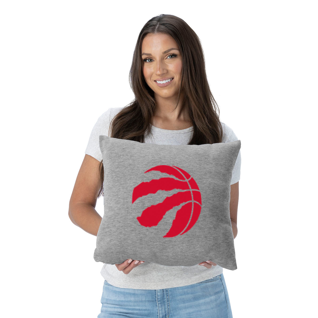 NBA Toronto Raptors Primary Sweatshirt Pillow 16 Inches