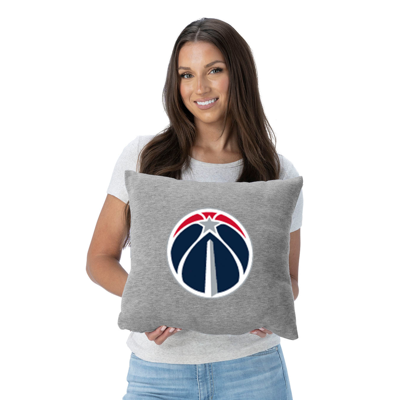 NBA Washington Wizards Primary Sweatshirt PIllow 16 Inches