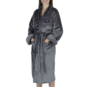 New Orleans Pelicans Fast Track Charcoal S/M Robe 25 x 47 Inches