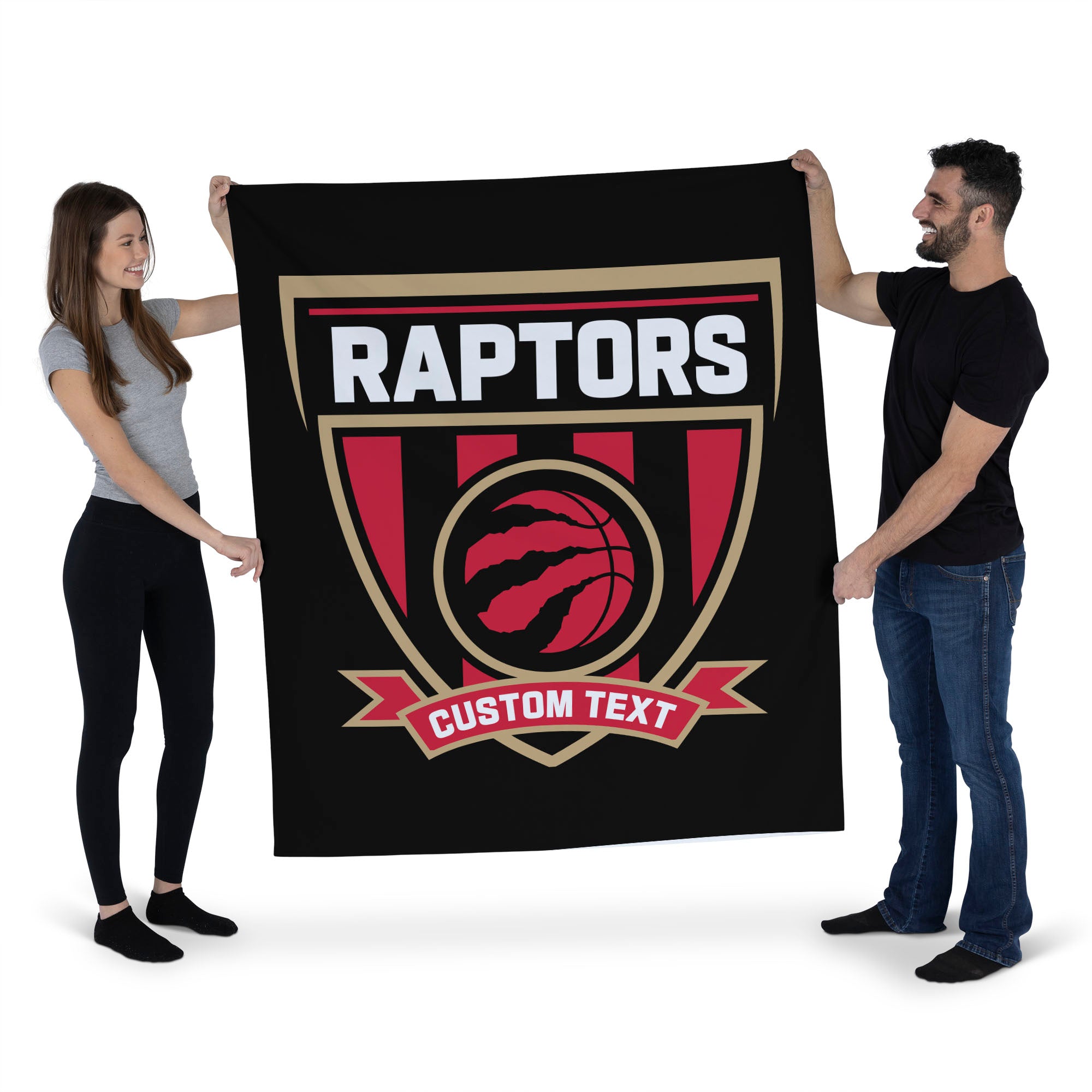 NBA Toronto Raptors Allegiance Personalized Wall Hanging 50x60 Inches