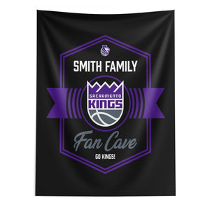 NBA Sacramento Kings Dominion Personalized Wall Hanging 50Ã—60 Inches
