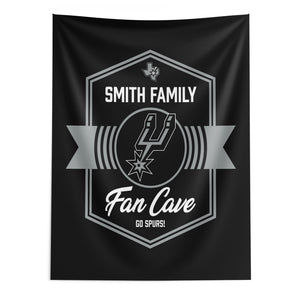 NBA San Antonio Spurs Dominion Personalized Wall Hanging 50Ã—60 Inches