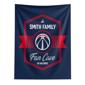 NBA Washington Wizards Dominion Personalized Wall Hanging 50Ã—60 Inches