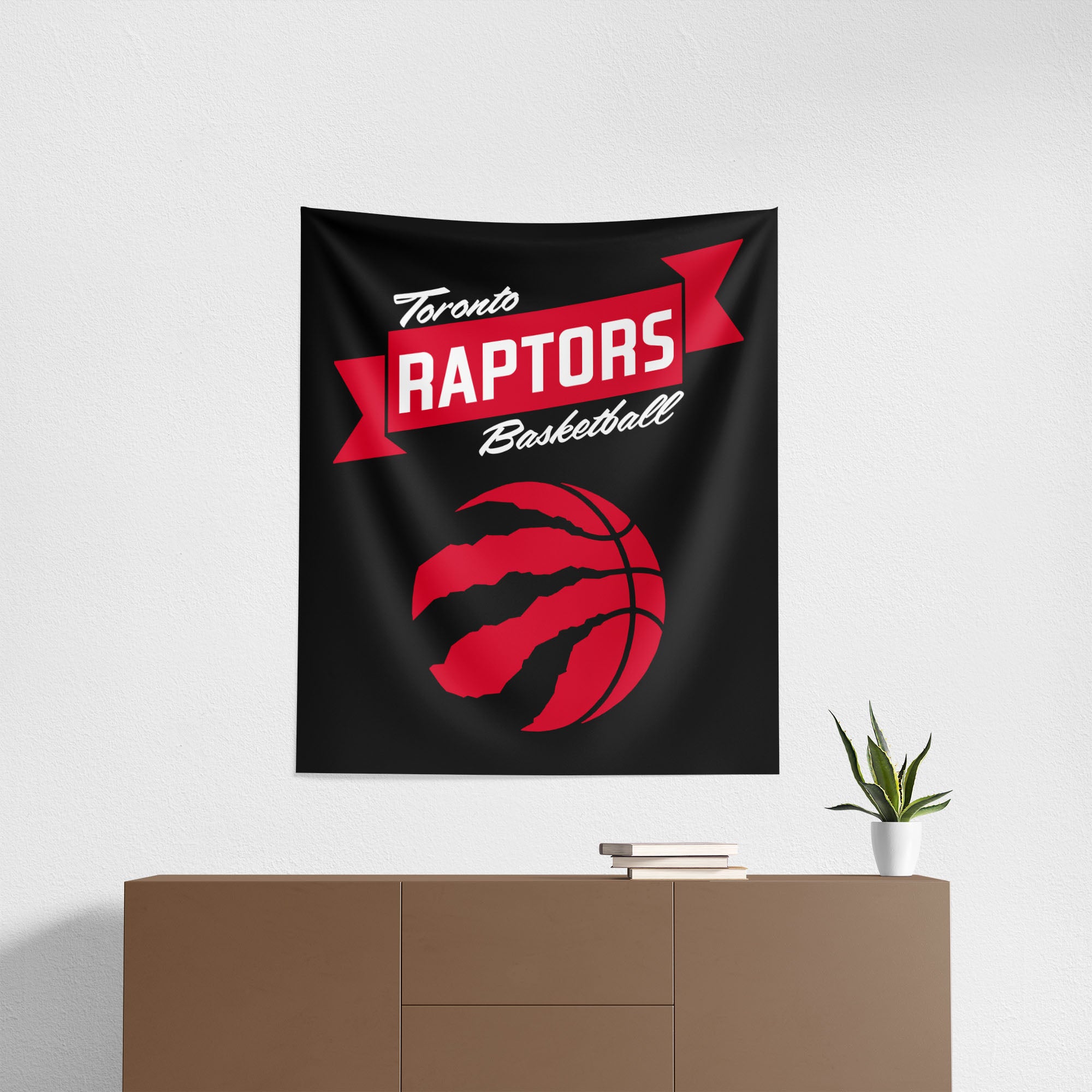 NBA Toronto Raptors Premium Wall Hanging 34 x 40 Inches