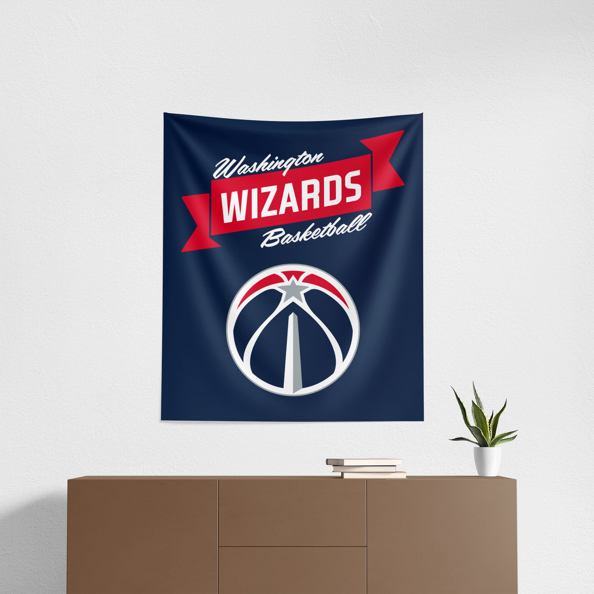 NBA Washington Wizards Premium Wall Hanging 34 x 40 Inches