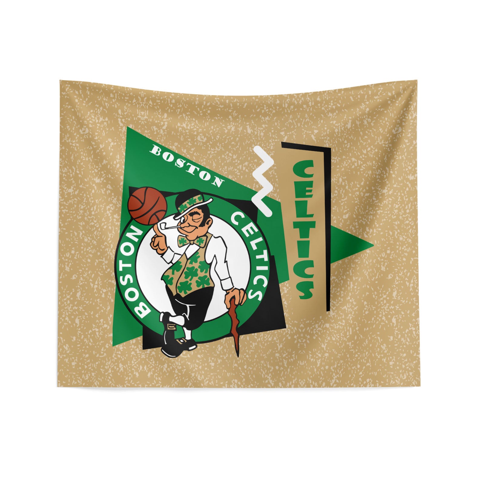 NBA Boston Celtics Funky Fresh Wall Hanging 34 x 40 Inches