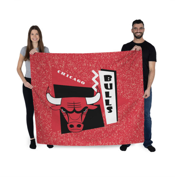 NBA Chicago Bulls Funky Fresh Wall Hanging 34 x 40 Inches