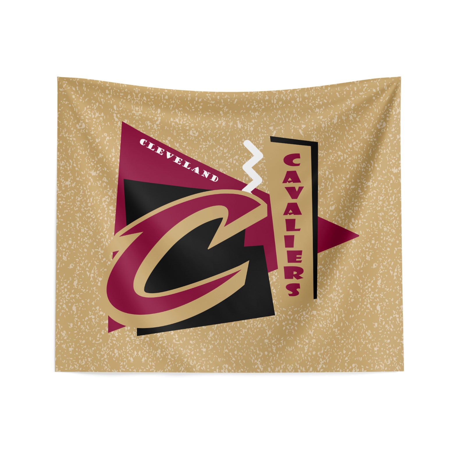 NBA Cleveland Cavaliers Funky Fresh Wall Hanging 34 x 40 Inches