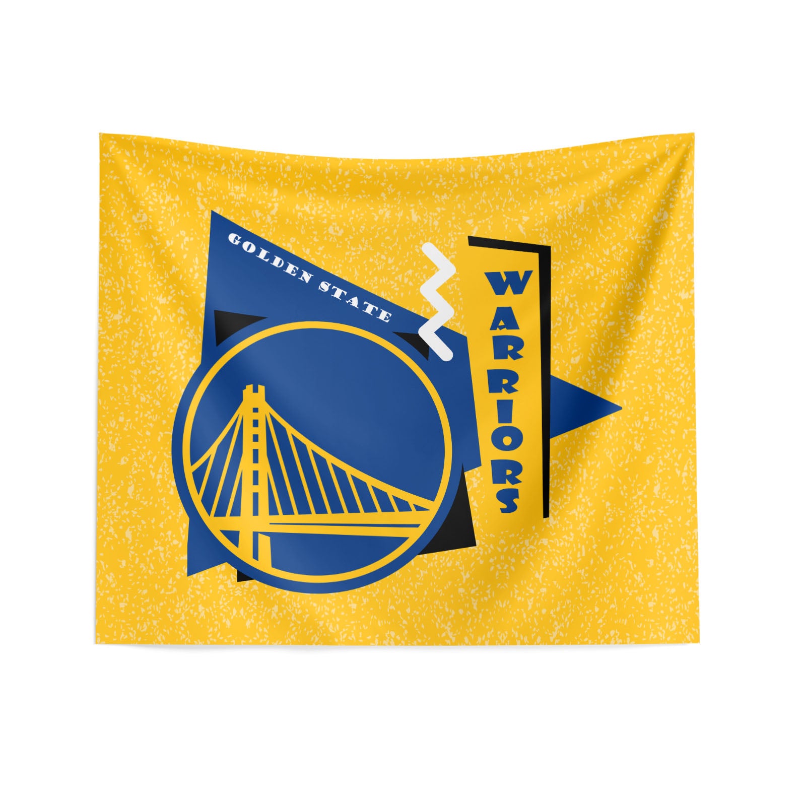 NBA Golden State Warriors Funky Fresh Wall Hanging 34 x 40 Inches