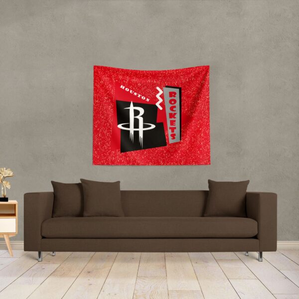 NBA Houston Rockets Funky Fresh Wall Hanging 34 x 40 Inches