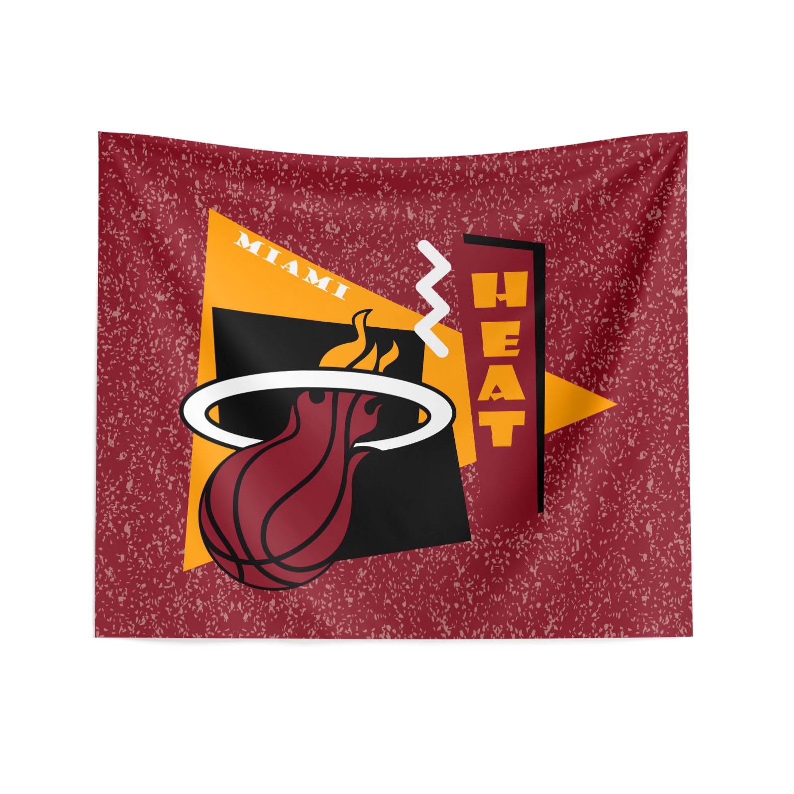 NBA Miami Heat Funky Fresh Wall Hanging 34 x 40 Inches