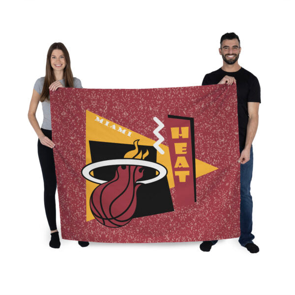 NBA Miami Heat Funky Fresh Wall Hanging 34 x 40 Inches