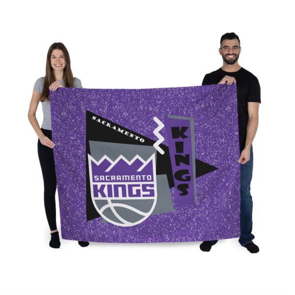 NBA Sacramento Kings Funky Fresh Wall Hanging 34 x 40 Inches